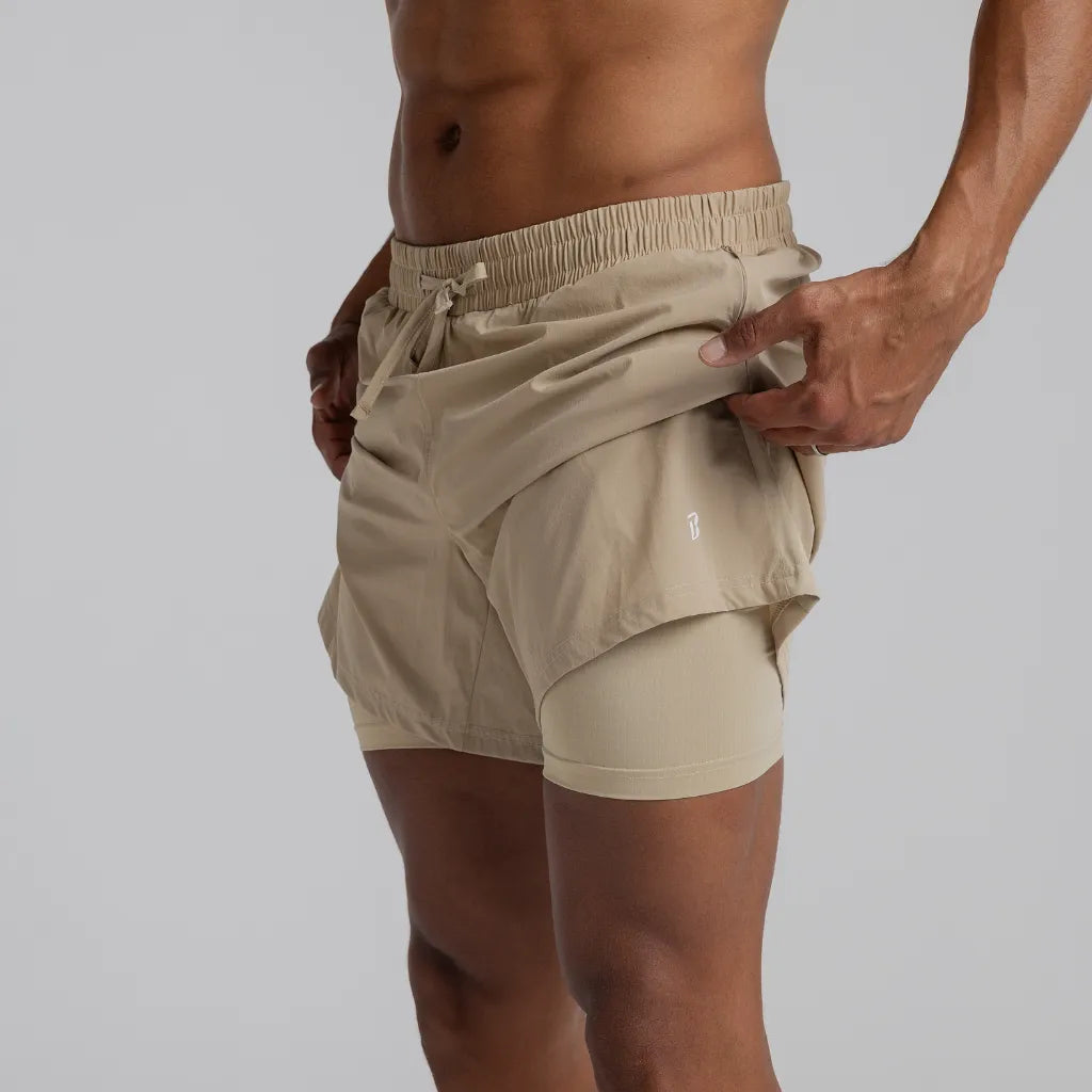 Men Essentials Short 2 in 1 #228