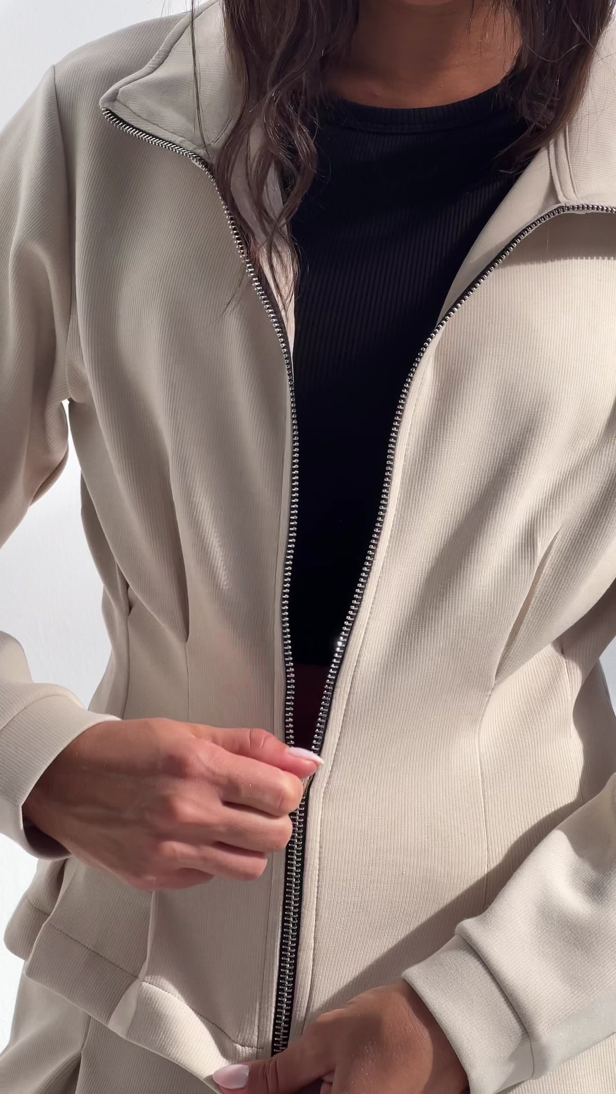 Women Noir Leisure Jacket #291