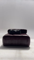 Men Noir Leather Duffel Bag #296