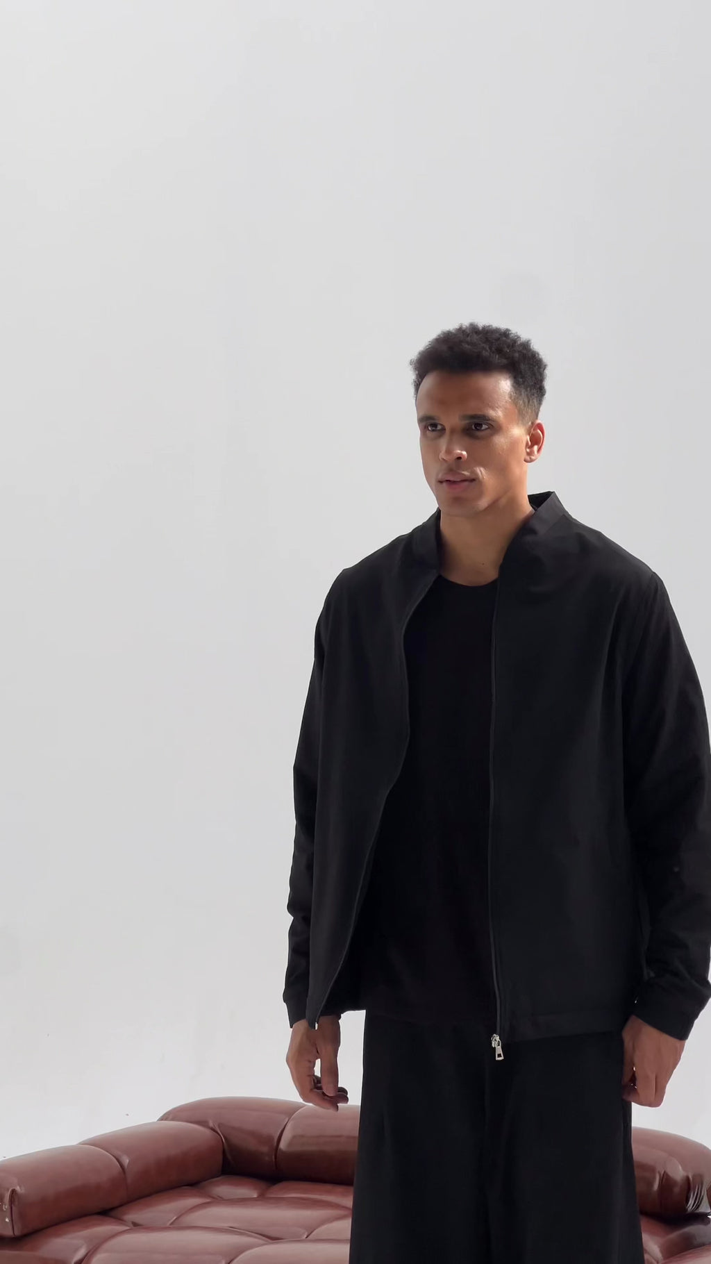 Men Noir Grounded Jacket #302